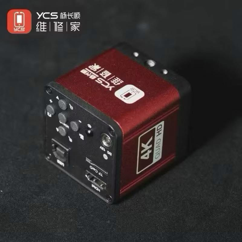 YCS 4K HDMI USB กล้องจุลทรรศน์อุตสาหกรรมกล้องสําหรับกล้องจุลทรรศน์สเตอริโอ Trinocular โทรศัพท์มือถือ