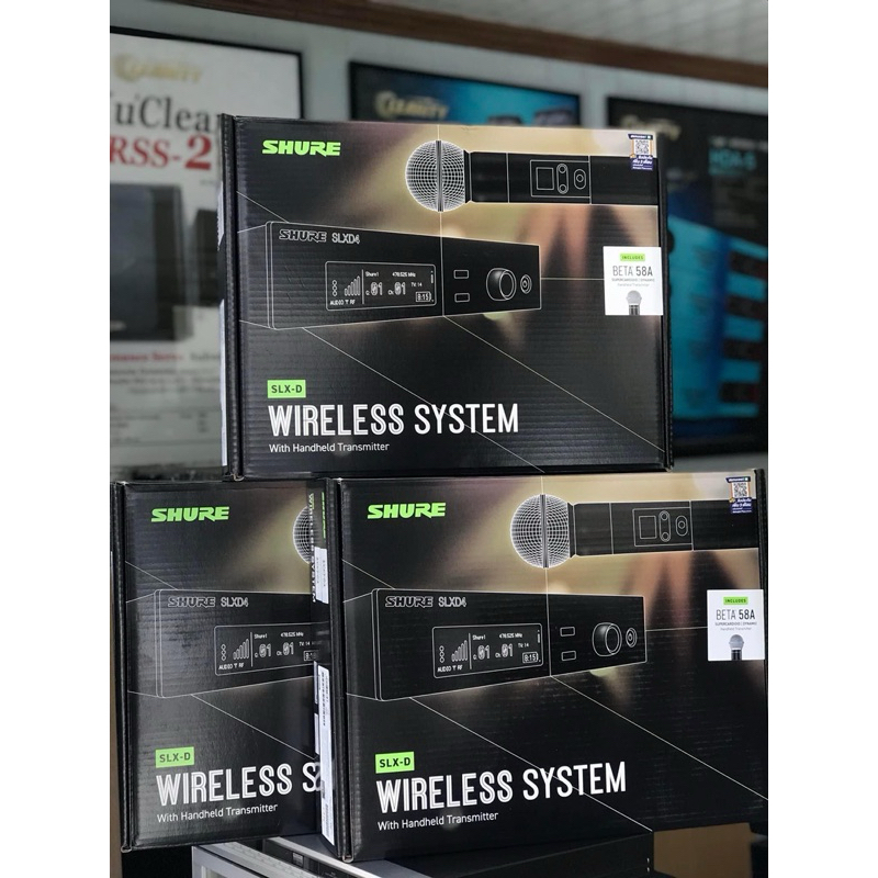 MIC SHURE SLXD4 BETA58