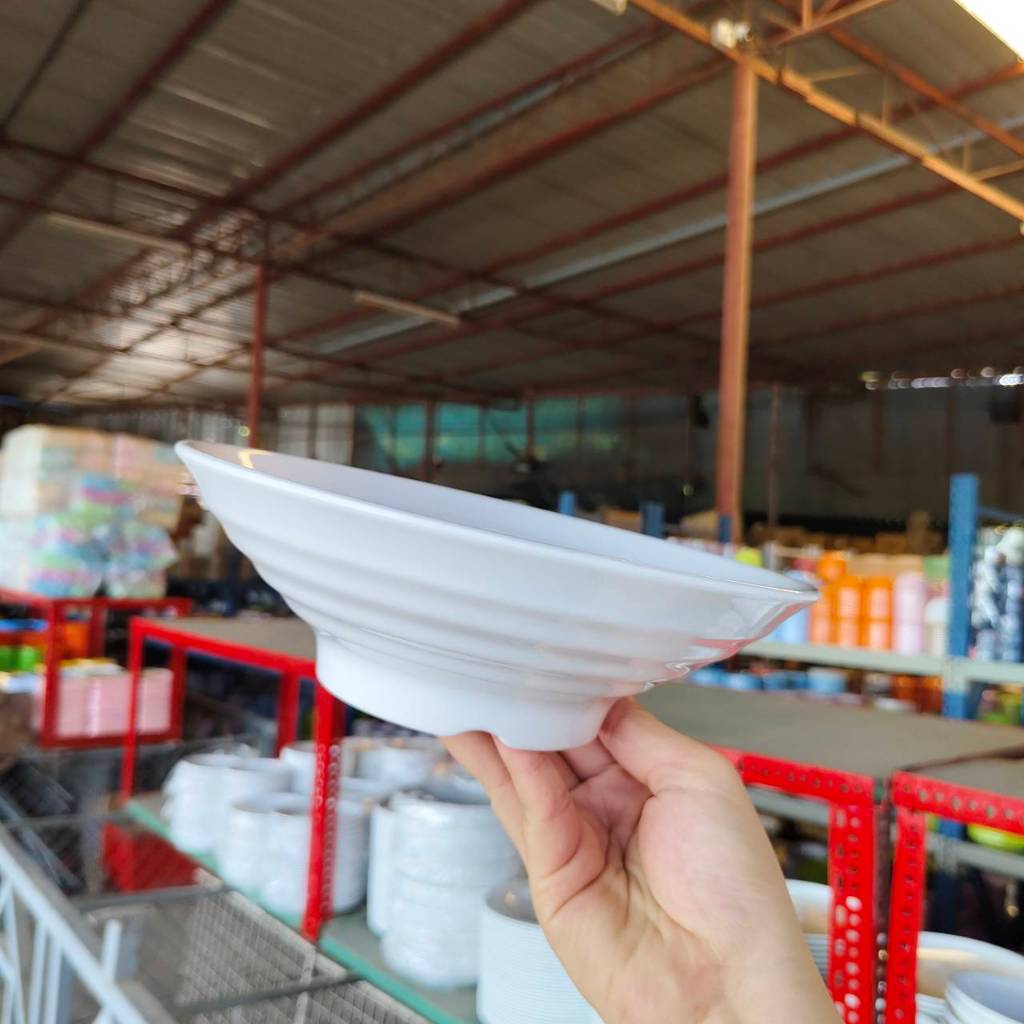 ชามราเมงชามบะหมี่ เป็นงานเมลามีน-ฟอร์แมลดีไฮด์  เนื้อหนา สินค้าพร้อมส่งในไทย