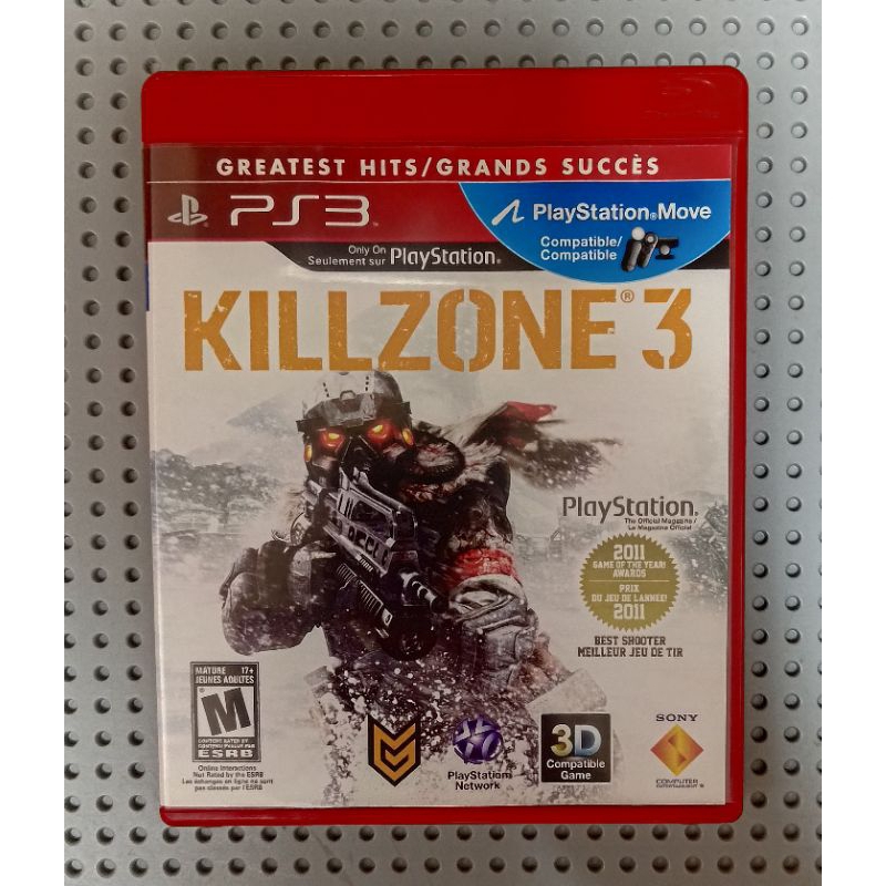 แผ่นเกม PS3 (มือ2) : KILLZONE 3 (Z1/US)
