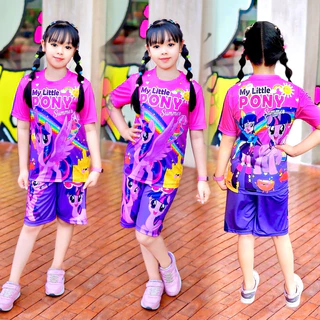 ส่งเร็ว⚡️ชุดเด็กคุโรมิ เพาเวอร์พัฟเกิล แคร์แบร์🐻💜 พร้อมส่งในไทย 1-12ขวบ🌈