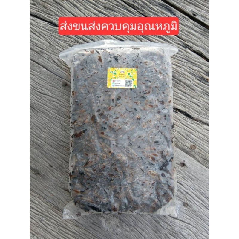 จิ้งหรีดแช่แข็ง (ไม่ใส่เกลือ) ขนาด 250 - 1000 กรัม ส่งขนส่งควบคุมอุณหภูมิ