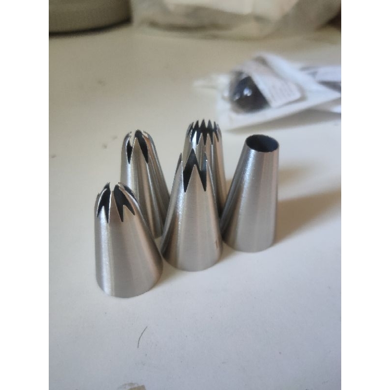 หัวบีบ 2D_1M_2A_2F_6B จำนวน 5 ชิ้น ✨p3🥳🥳🥳