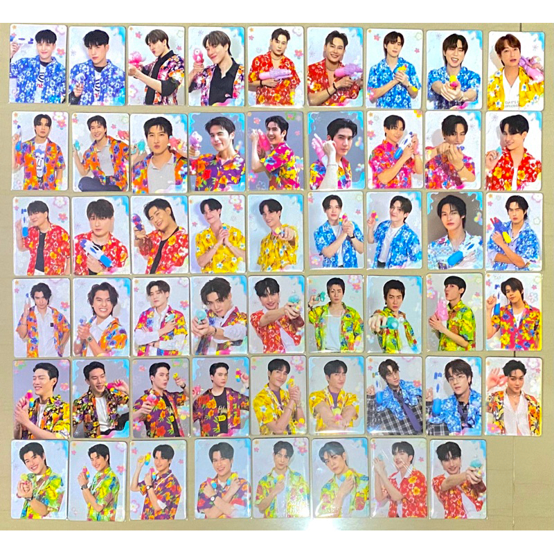 การ์ด GMMTV SONGKRAN COLLECTIBLE RANDOM CARD BOYS #BKKIBF2025xGMMTV