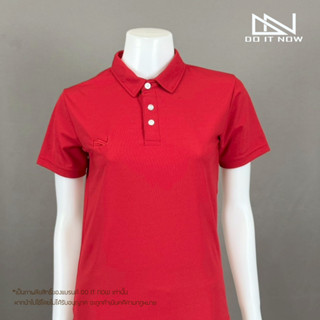เสื้อปกเชิ้ตสีแดง รุ่น DN-005 (หญิง) 🔥กระดุม 3 เม็ด🔥 By Doit…