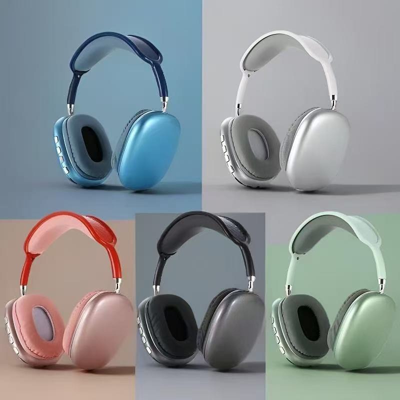 หูฟังไร้สาย P9 Bluetooth5.0 หูฟังแบบครอบหู หูฟังซับวูฟเฟอร์ พร้อมไมค์ในตัว เสียงดี ตัดเสียงรบกวน