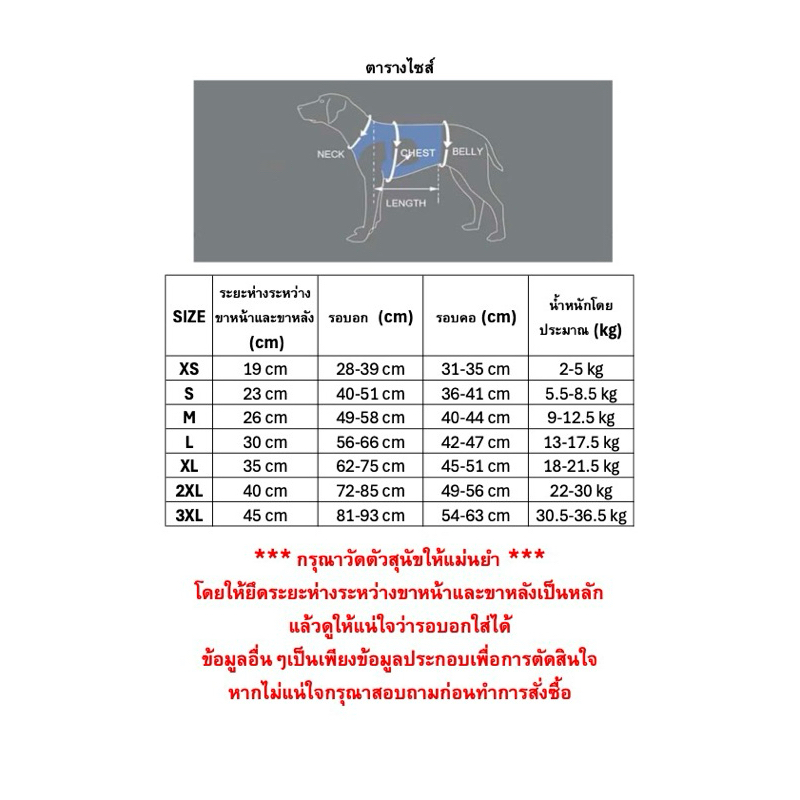 สายพยุงสุนัข ที่พยุงสุนัข ฝึกกายภาพบำบัด แบบเต็มตัว [พร้อมส่ง] - รูปที่ 2