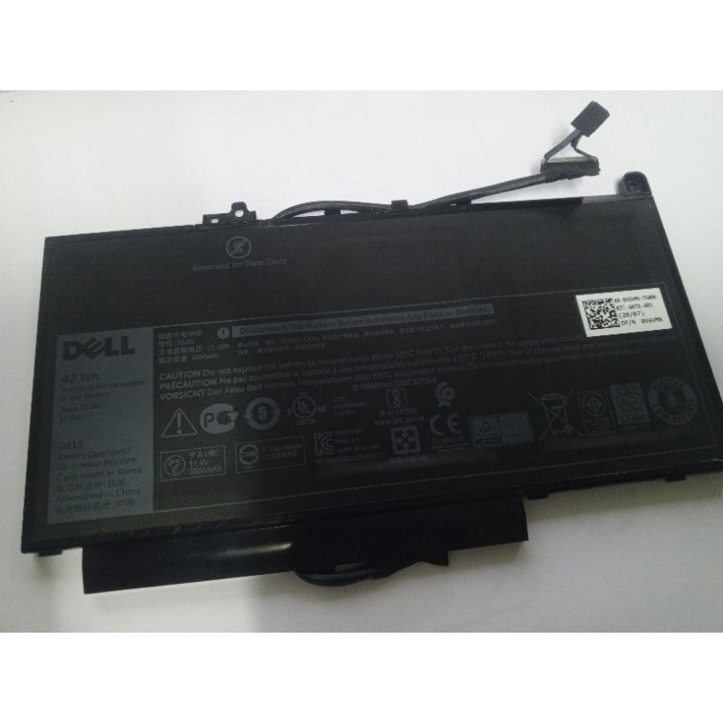 แบตเตอรี่โน๊ตบุ๊ค Dell E7470