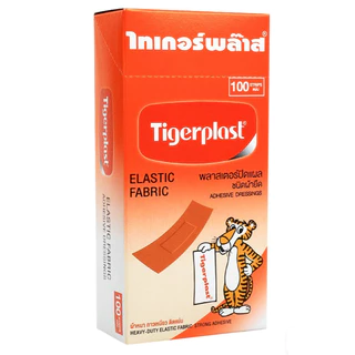 Tigerplast ไทเกอร์พล๊าส ชนิดผ้า พลาสเตอร์ปิดแผล แบ่งขาย 20 ชิ้น / 50 ชิ้น