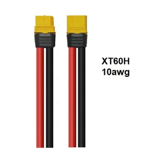[[ส่งจากไทย]] XT60 Amass Plug with housing ,10awg Silicone Rubber Cable