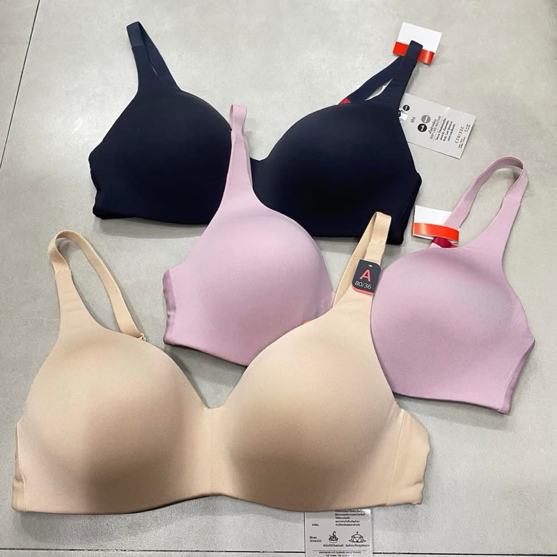 Wacoal บราไร้โครง สัมผัสนุ่มสบาย Wacoal Goldรุ่น WO1518,WO1544 ไซส์ 70 75 80