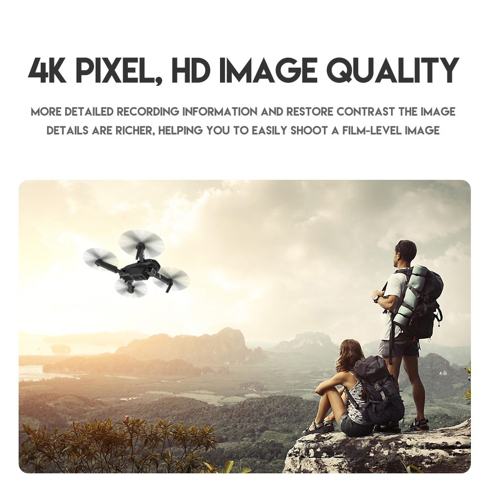 Xiaomi UAV เครื่องบินควบคุมระยะไกลด้วยกล้อง เครื่องบินขนาดเล็กที่มีกล้อง 8K HD เครื่องบินควบคุมระยะไกลกล้องสำหรับ