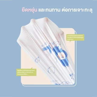 รุ่นหนา ถุงขยะหูหิ้ว 1 แพ็ก 100 ใบ อย่างหนา ขนาด45*50 ถุงขยะ ถุุเนื้อเหนียว ไม่สกปรก ถุงขยะแบบม้วน พกพา แบบฉีก