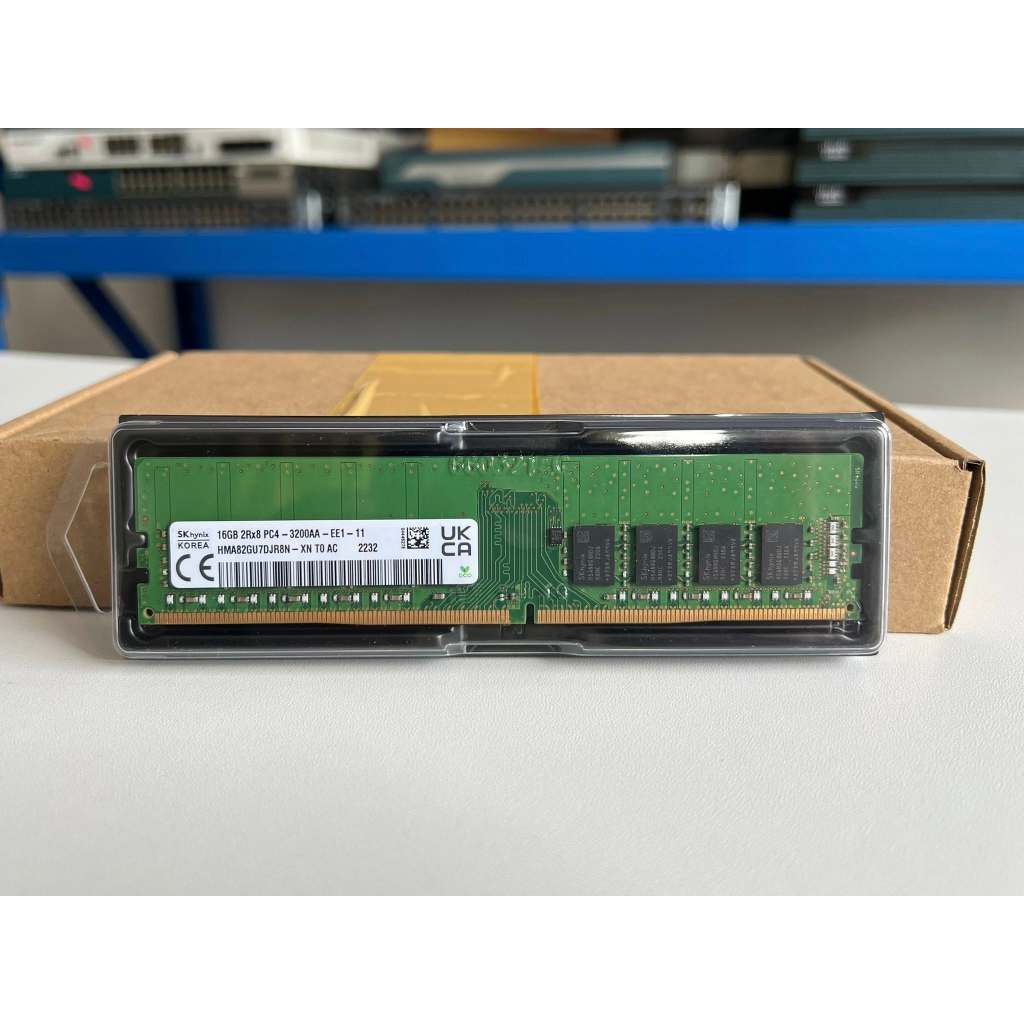 Ram ddr4 16gb udimm sk hynix korea 2rx8 PC4-3200AA-EE1 แรมมือสองพร้อมใช้งาน
