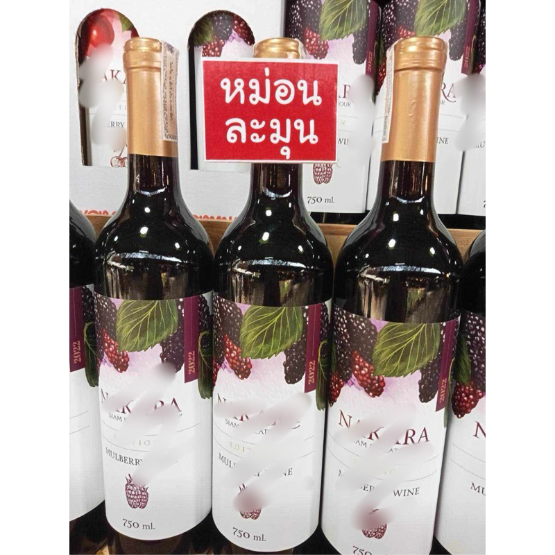 น้ำผลไม้รสลูกหม่อน(มัมเบอรี่) น้ำเพื่อสุขภาพ ของฝากจากวังน้ำเขียว