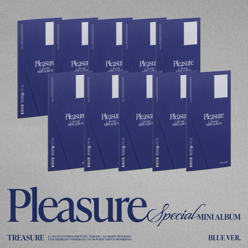 TREASURE - [ PLEASURE ] SPECIAL MINI ALBUM / DIGIPACK (BLUE ver.) JIHOON ปกจีฮุน พร้อมส่ง