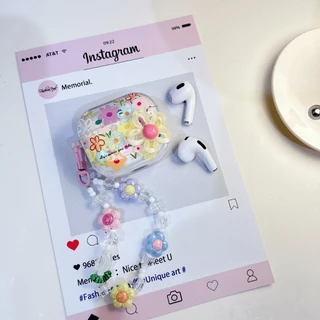 【 ดอกไม้ใหญ่ 】เคสหูฟัง i12 i11 i13 เคสใสการ์ตูนนูน 1 2 3 เคสหูฟังบลูทูธ gen gen1 gen2 เคสหูฟังไร้สาย Pro Pro2 Airpods 4