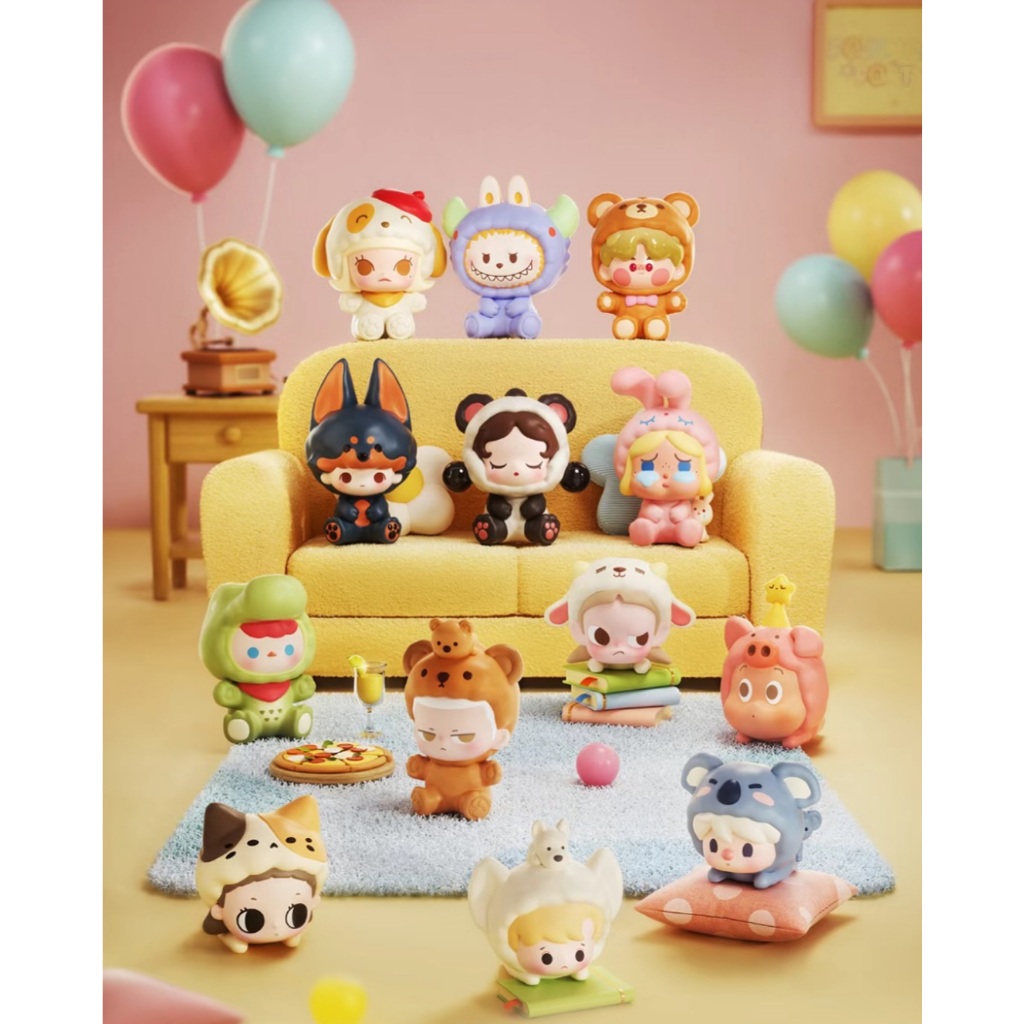 พร้อมส่งในไทย Pop Bean Animal Pajama Party Series แท้ จากshop ไทย