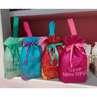 ส่งฟรี/มีไลฟ์ ถุงผ้าโอเรนทอล ถุงของขวัญเล็ก 25.5 cm.*18 cm.