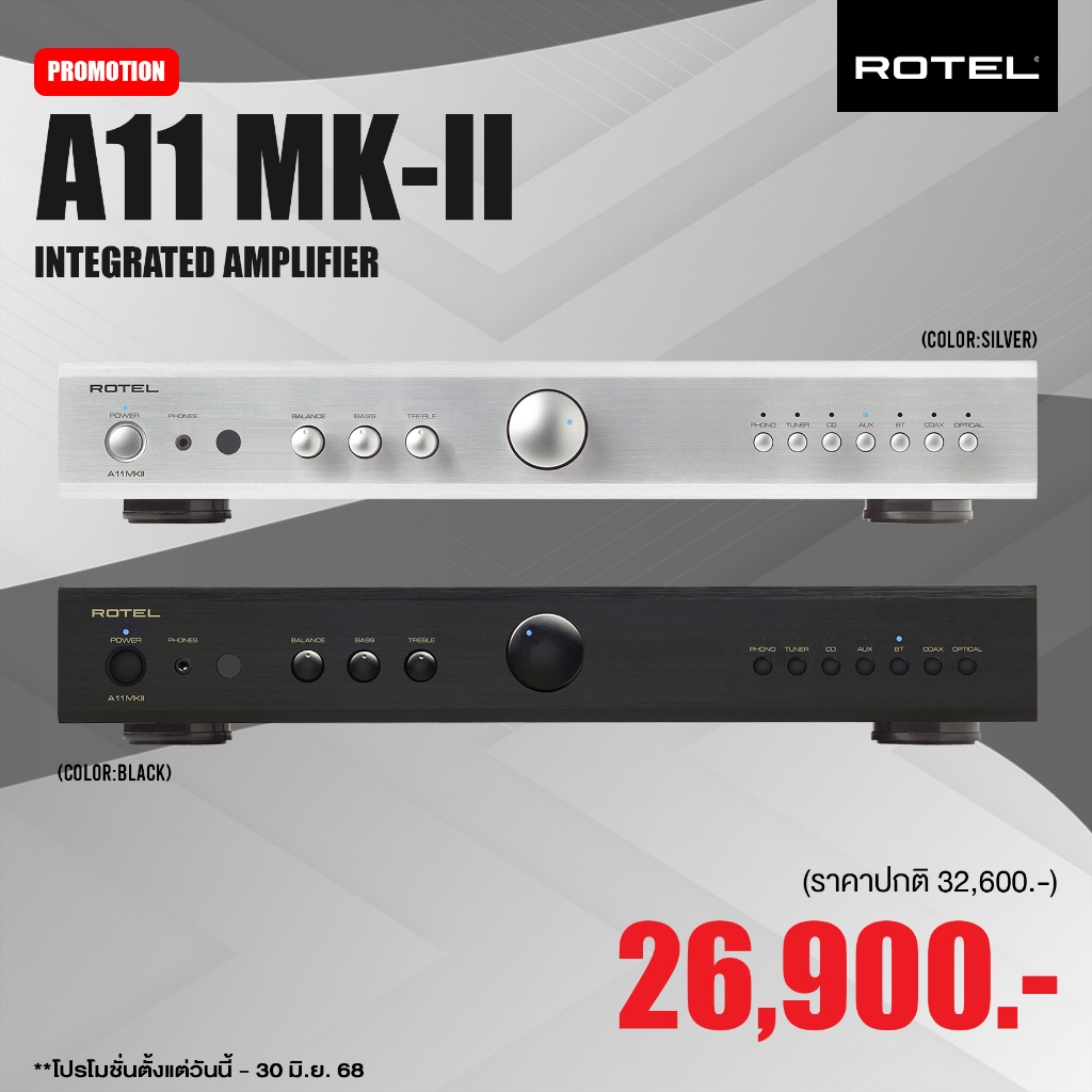 Integrated Amp Rotel A11 MKII (New)