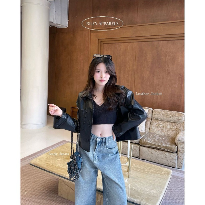 ส่งต่อ! แจ็คเก็ตหนัง riley.apparels