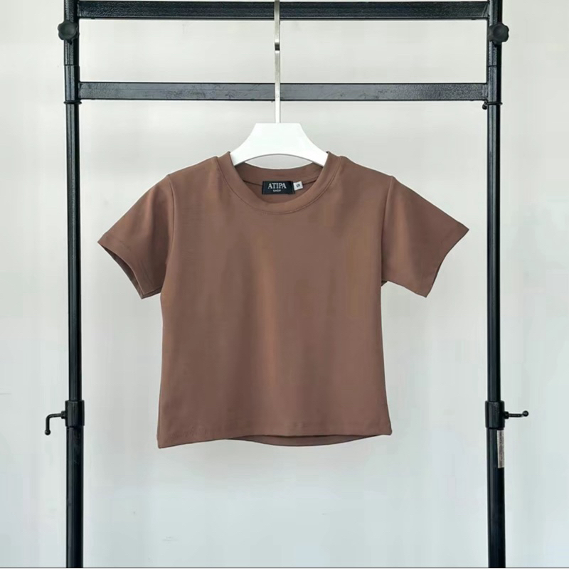 ส่งต่อ เสื้อยืดคอกลมแขนสั้น ร้าน atipa