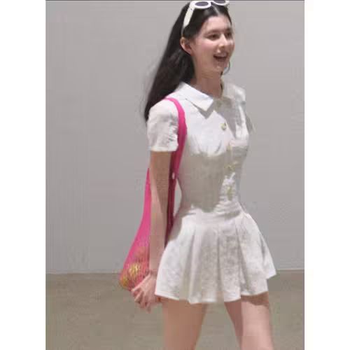 Mogwany  พรี   Erica Set (เดรส+กางเกง) เซ็ตทรงสวย เก็บโค้ดหน้ากิจกรรม