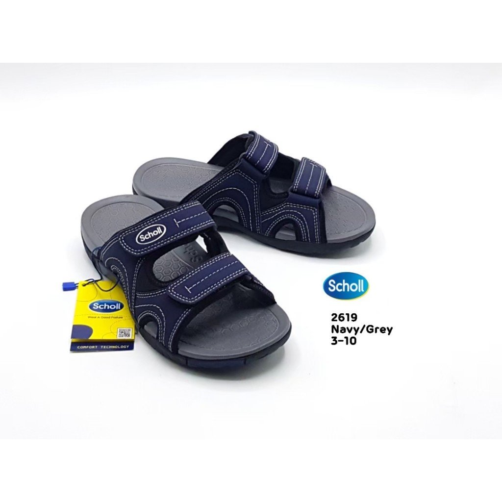 Scholl Globe2 1U-2619 รองเท้าแตะscholl  รองเท้าแตะชาย