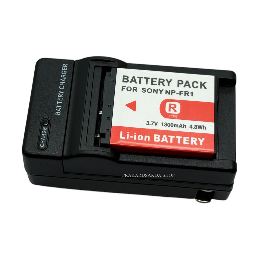 NP-FR1 / NPFR1 / FR1 Battery and Charger For Sony Cyber-Shot DSC-T30,T50,F88,G1,P100,P120,P150,P200,V3