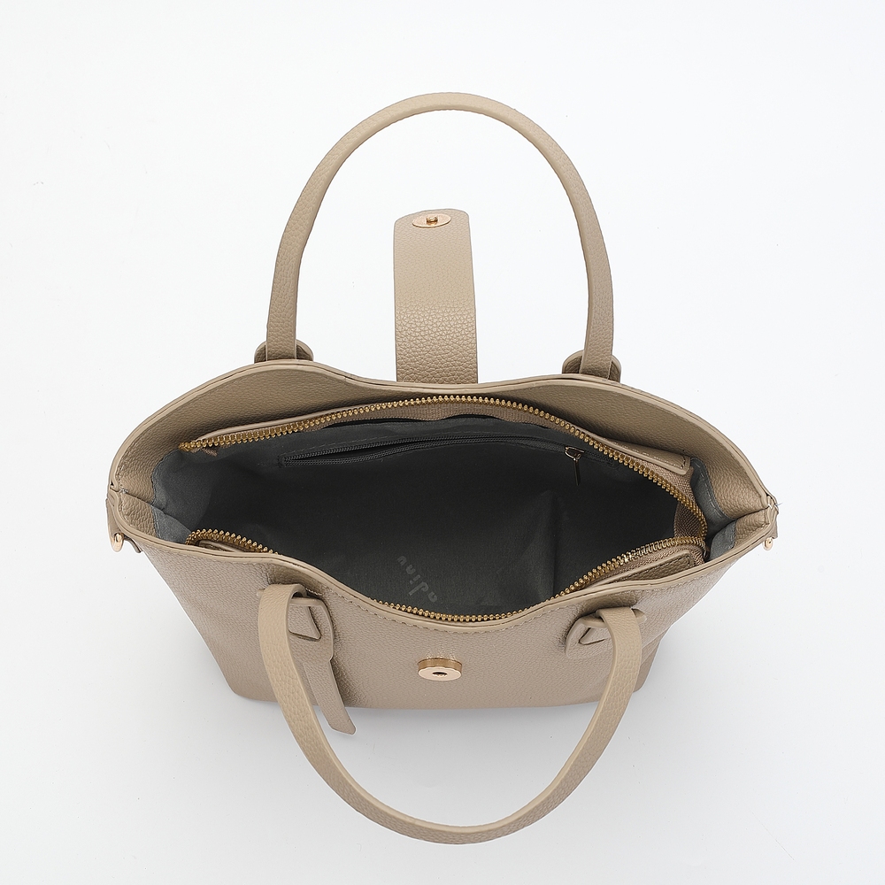 KD Kadinu กระเป๋าถือ สะพายข้างแฟชั่นผู้หญิง หนัง PU เกรดพรีเมี่ยม  (H7039) - รูปที่ 4