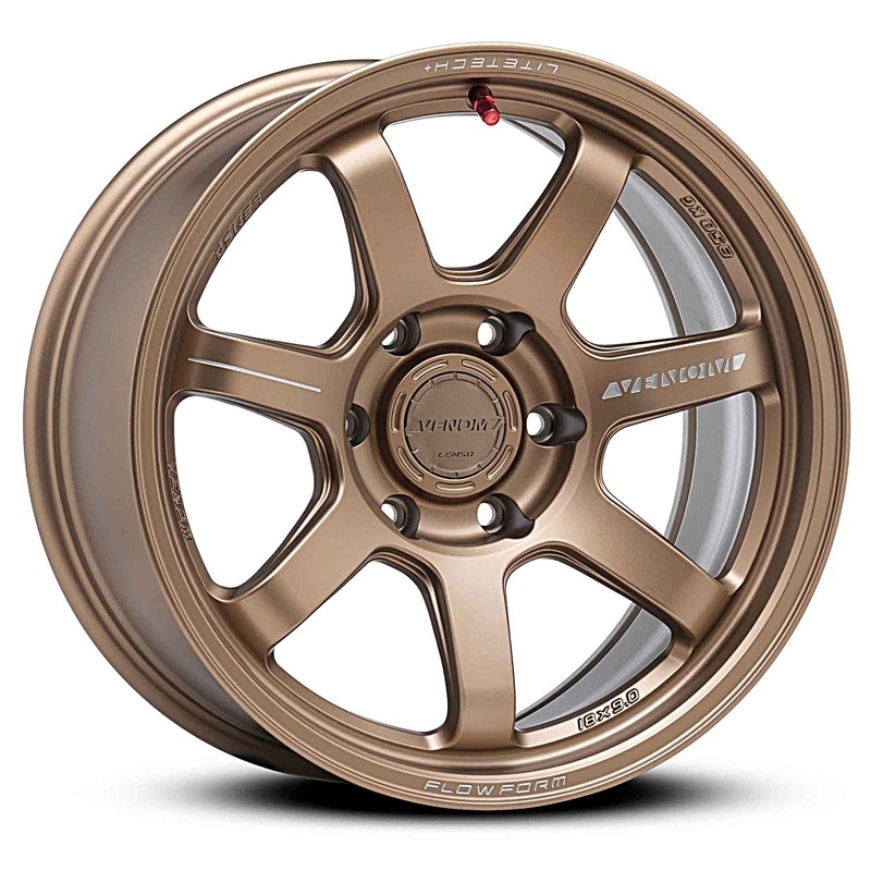 ล้อแม็กซ์ Lenso VT7 LITETECH+ สีทองบรอนซ์ 9-18นิ้ว 6รู139 ET0 [21952]