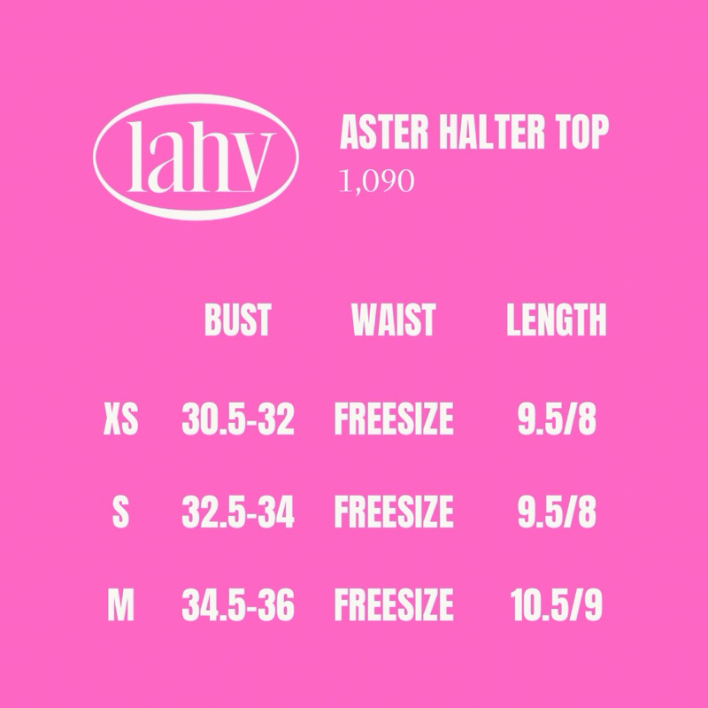 Lahv The Label – Aster Halter Top เสื้อผูกคอระบาย ราคา ถูกที่สุด ดีลบีเคเค แกลเลอรีภาพที่ 6