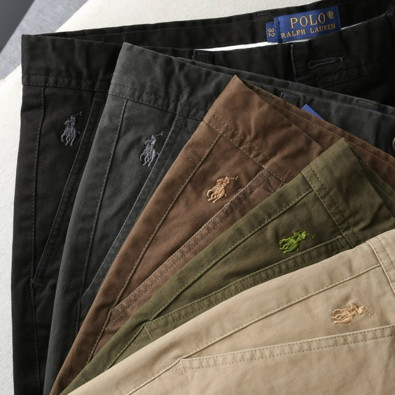 P O L O กางเกงขายาวผ้าชิโน่ - รูปที่ 4
