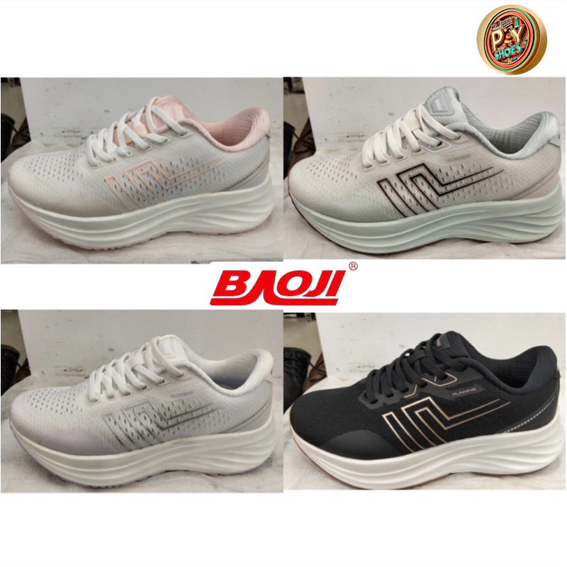 รองเท้าผ้าใบ BAOJI เเท้100% BJW 1135 รองเท้าผ้าใบผู้หญิง ไซส์ 37-41(รุ่นใหม่)