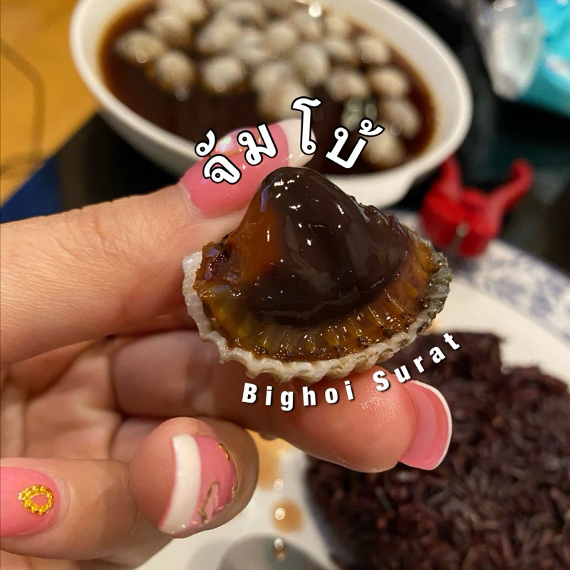 หอยจัมโบ้/รองจัมโบ้ 800 มล. แถมน้ำจิ้ม ส่งควบคุมอุณหภูมิ