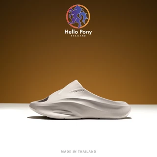 Hello Pony รองเท้าแตะแบบสวมรองเท้าผู้ชาย EVA นุ่ม เบา กันน้ำ กันลื่น ใส่สบาย Size 40-45 รุ่น MHM4009
