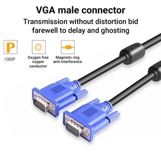🔥ส่งจากไทย🔥สาย VGA 3+5 คุณภาพสูง ความละเอียดสูง รองรับ 1080P สำหรับคอมพิวเตอร์ โปรเจกเตอร์ ทีวี (1.5M / 3M)
