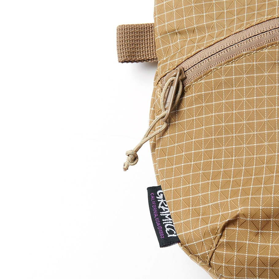 Gramicci กระเป๋าสะพายข้าง รุ่น RIPSTOP SHOULDER BAG RIP-STOP #F