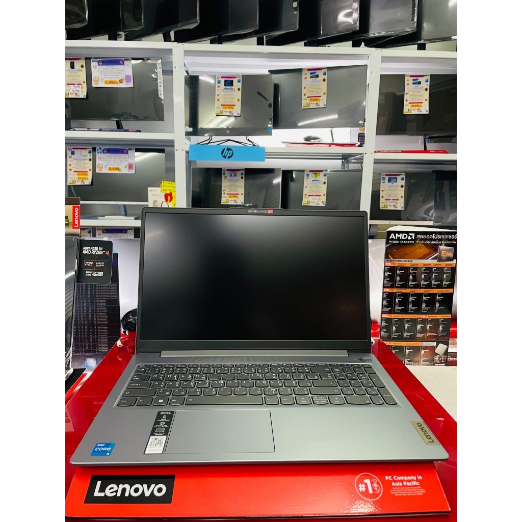 โน๊ตบุ๊ค Lenovo IdeaPad Slim 3 15IRH8-83EM009RTA Gray