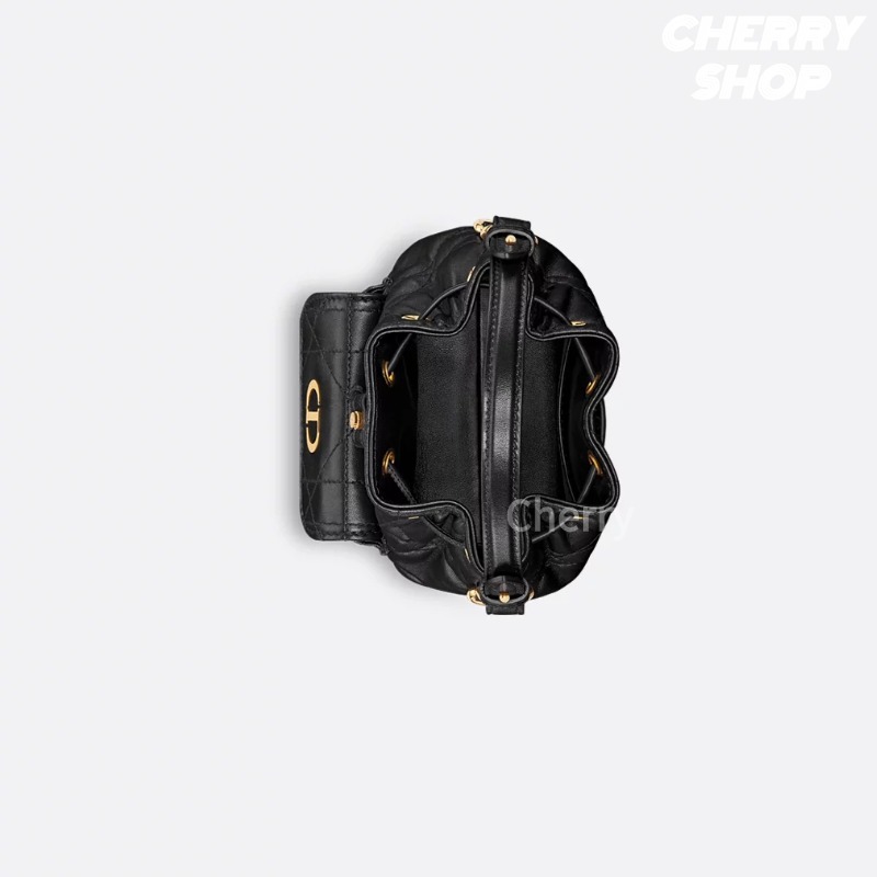 ดิออร์ 🍒Dior Micro Dior Caro Bucket Bag กระเป๋าถือผู้หญิง ใหม่ล่าสุด