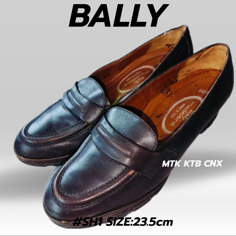 รองเท้าคัทชูballyแท้มือสองญี่ปุ่น#SH1