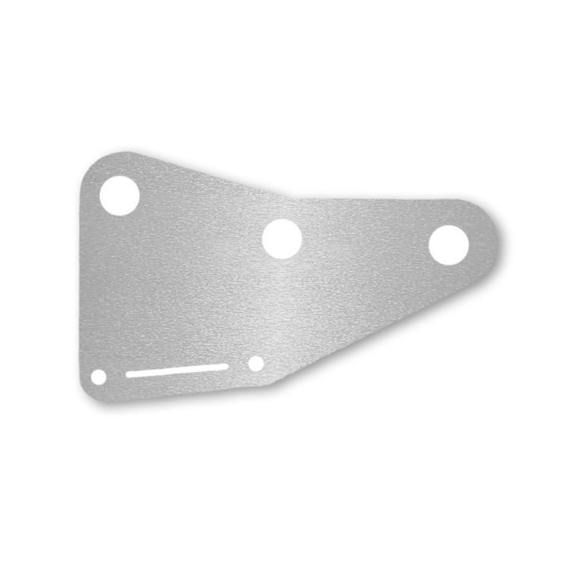 Aluminum shield strat plate