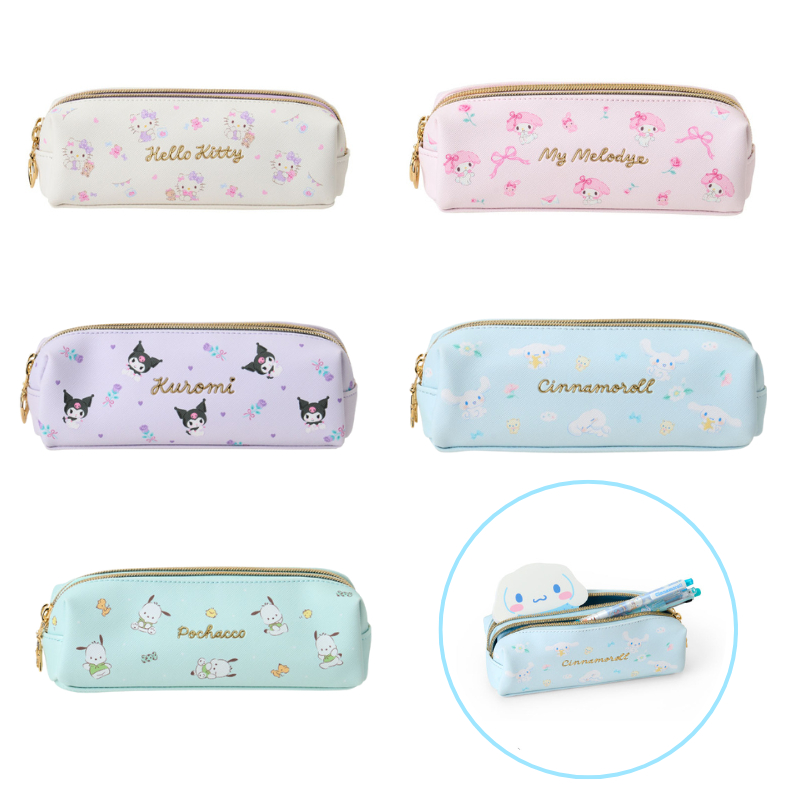 ( ลดเพิ่ม 15 % ) กล่องดินสอ Sanrio 2 ซิป