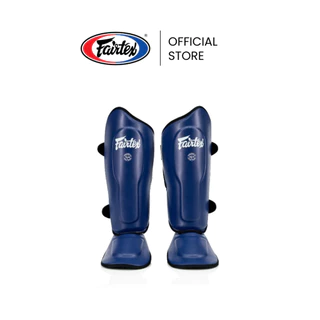 Fairtex สนับแข้ง SP9 สนับแข้งมวยไทยหนังสังเคราะห์ ปรับกระชับได้ ปกป้องดี เคลื่อนไหวอิสระ ใส่สบาย | Shin Pads Muay Thai