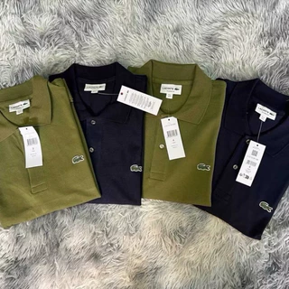 [พร้อมส่ง] เสื้อคอปกโปโล L☆c⊙s.te Polo shirt รุ่นคลาสสิค ฟิต 💯(ปกติ: 4,390)