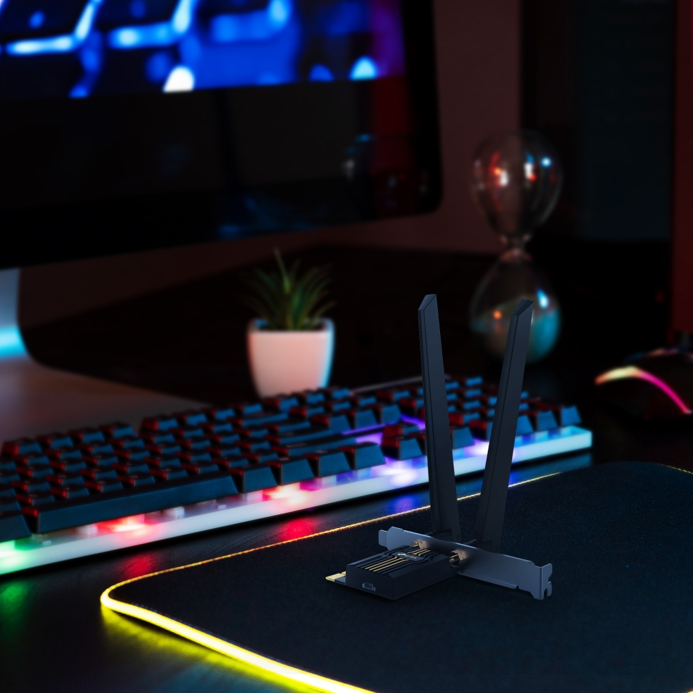 TP-LINK (Archer TBE400E) BE6500 Wi-Fi 7 Bluetooth 5.4 PCIe Adapter - รูปที่ 7