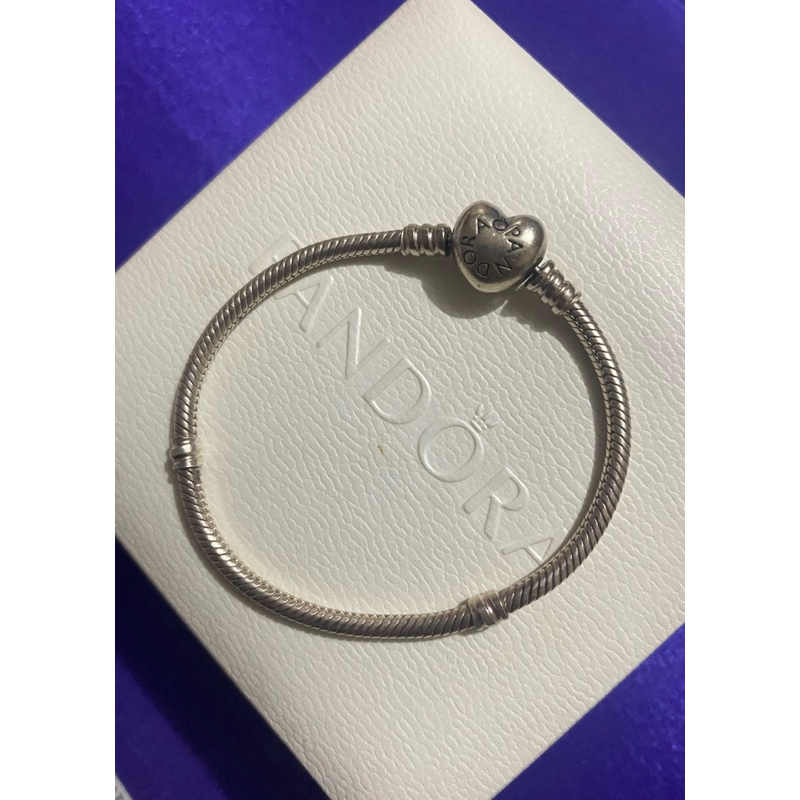 ส่งต่อกำไลPandoraมือสองของแท้ไซส์17