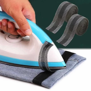 （พร้อมส่งจากไทย）DIY เทปกาวติดขากางเกง ความยาว เทปผ้ากาวติดผ้าแบบรีด Trousers Legs Tape