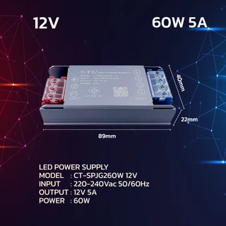 กล่องแปลงไฟ Switching LED Power Supply 12V 24V MINI