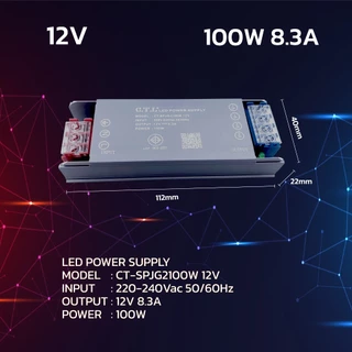 กล่องแปลงไฟ Switching LED Power Supply 12V 24V MINI